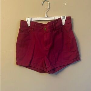 George Purple High Waist Shorts Stylish Summer Essential (Bin V)​